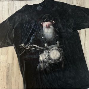 Men’s Hog on a Motorcycle Tee Shirt XXL